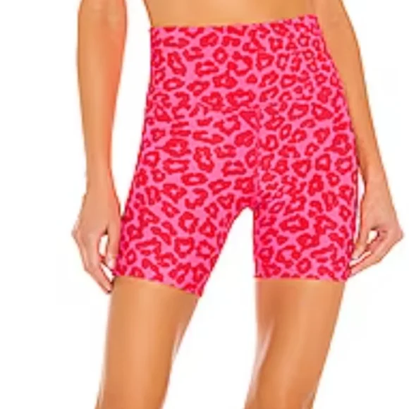 Beach Riot Shorts Beach Riot Bike Short Love Leopard Medium